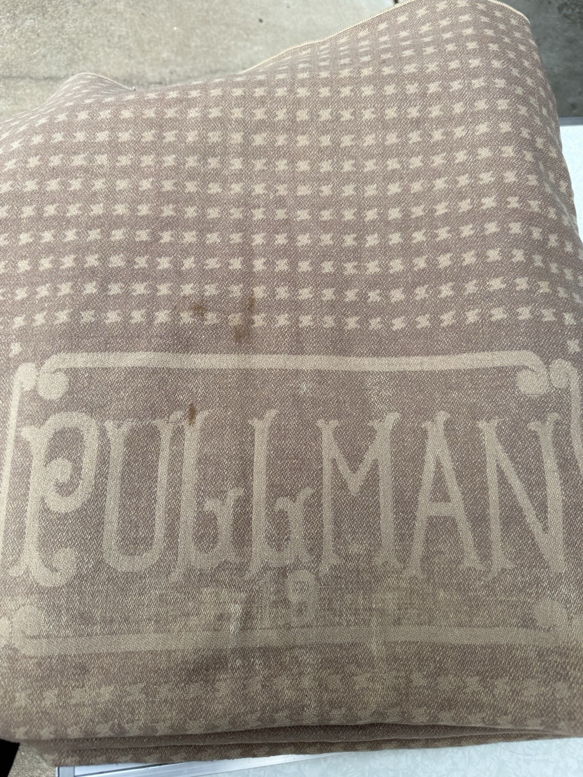 Pullman Vintage Wool Blanket for Train Sleeper Car 19 56x84 Inches Pullman Vintage Wool Blanket for Train Sleeper Car 19 56x84 Inches