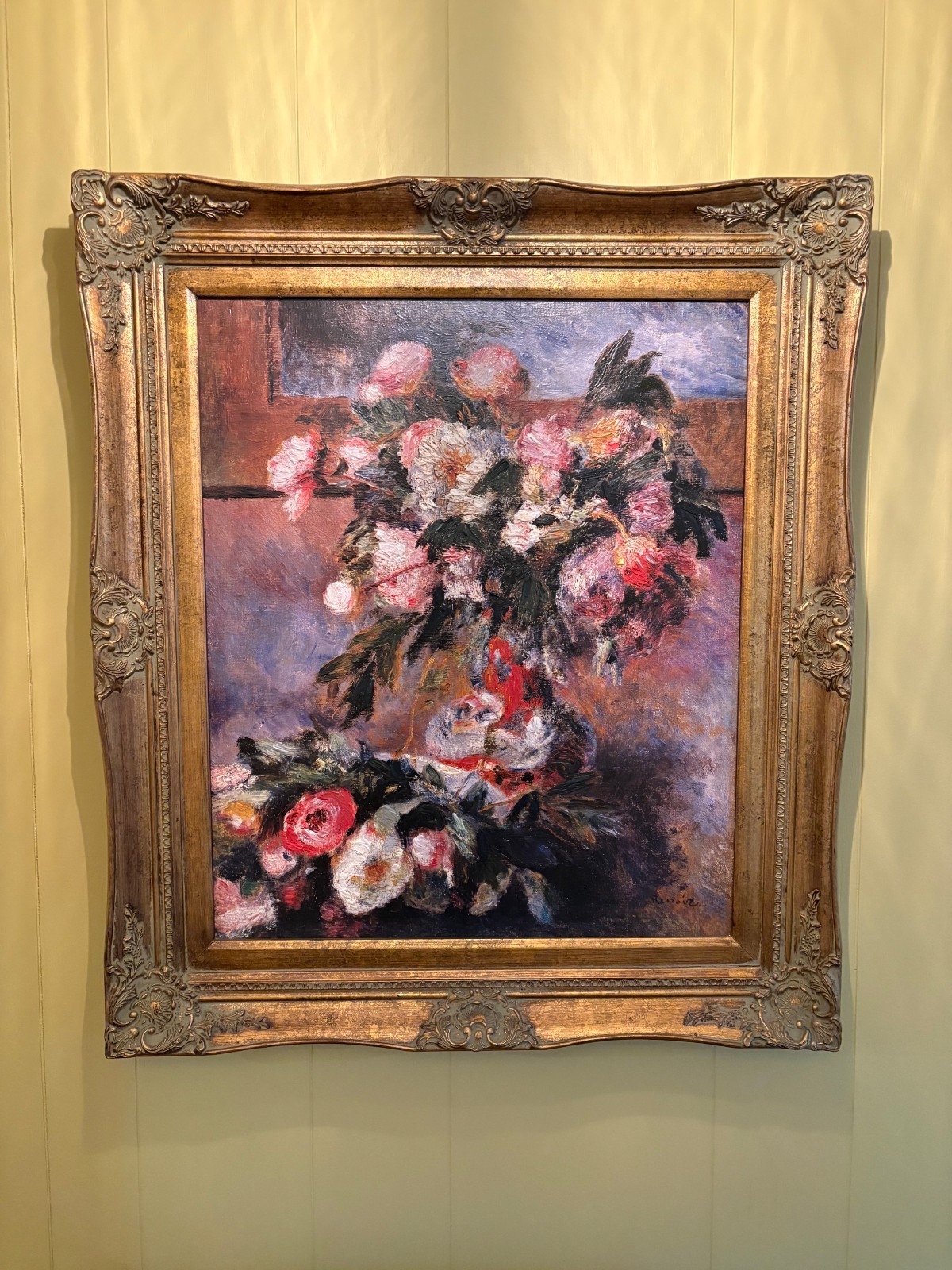 Peonies (Piviones) by Pierre-Auguste Renoir Peonies (Piviones) by Pierre-Auguste Renoir