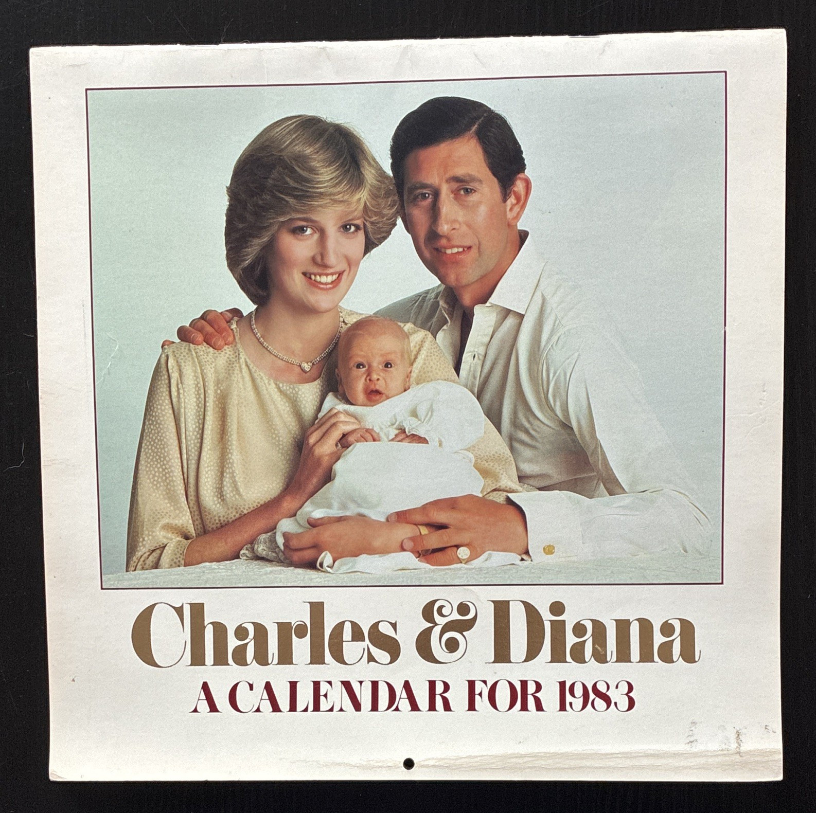 Vintage 1983 Princess Diana Prince Charles Calendar Complete Royal Family Vintage 1983 Princess Diana Prince Charles Calendar Complete Royal Family