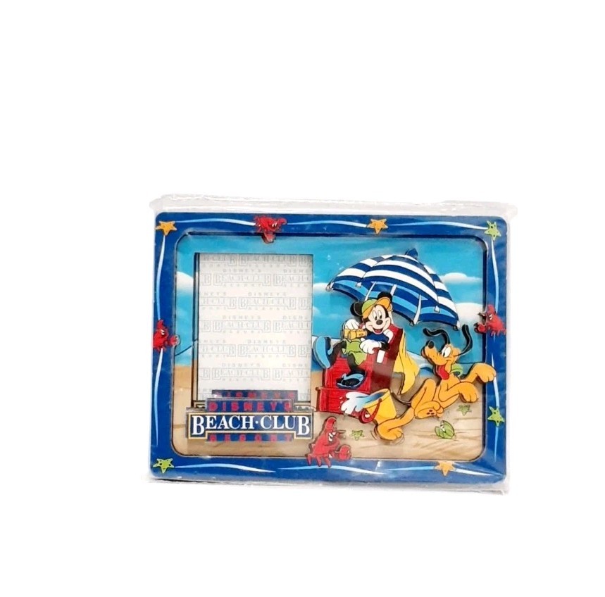 Vintage Disney\'s Beach Club Resort Photo Frame Magnet 3x4 Rare Vintage Disney\'s Beach Club Resort Photo Frame Magnet 3x4 Rare