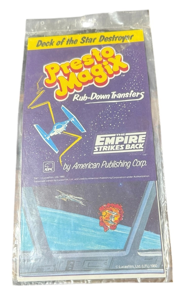 Presto Magix Star Wars Empire Strikes  Back Deck Of The Star Destroyer Unopened