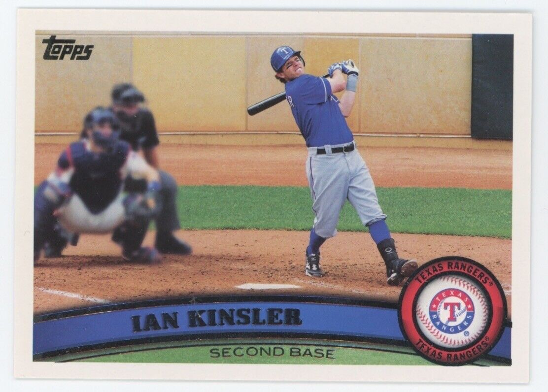 2011 Topps Ian Kinsler #405 Texas Rangers