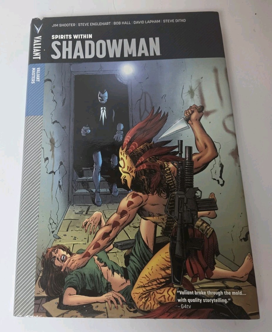 VALIANT MASTERS: SHADOWMAN VOLUME 1 SPIRITS WITHIN By Jim Shooter Sealed VALIANT MASTERS: SHADOWMAN VOLUME 1 SPIRITS WITHIN By Jim Shooter Sealed
