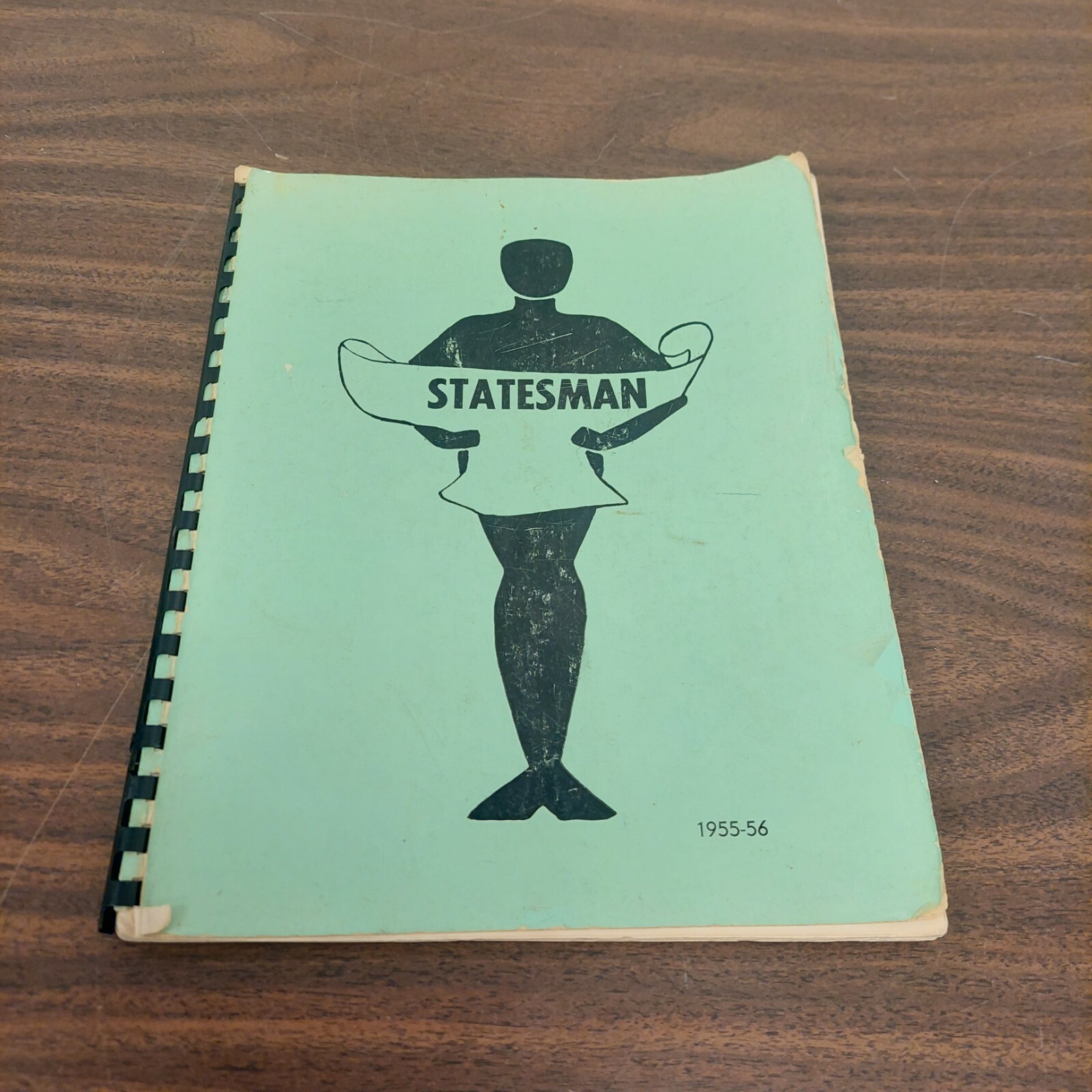 Vintage The Statesman Yearbook 1955-56 JUNIOR High School Vintage The Statesman Yearbook 1955-56 JUNIOR High School