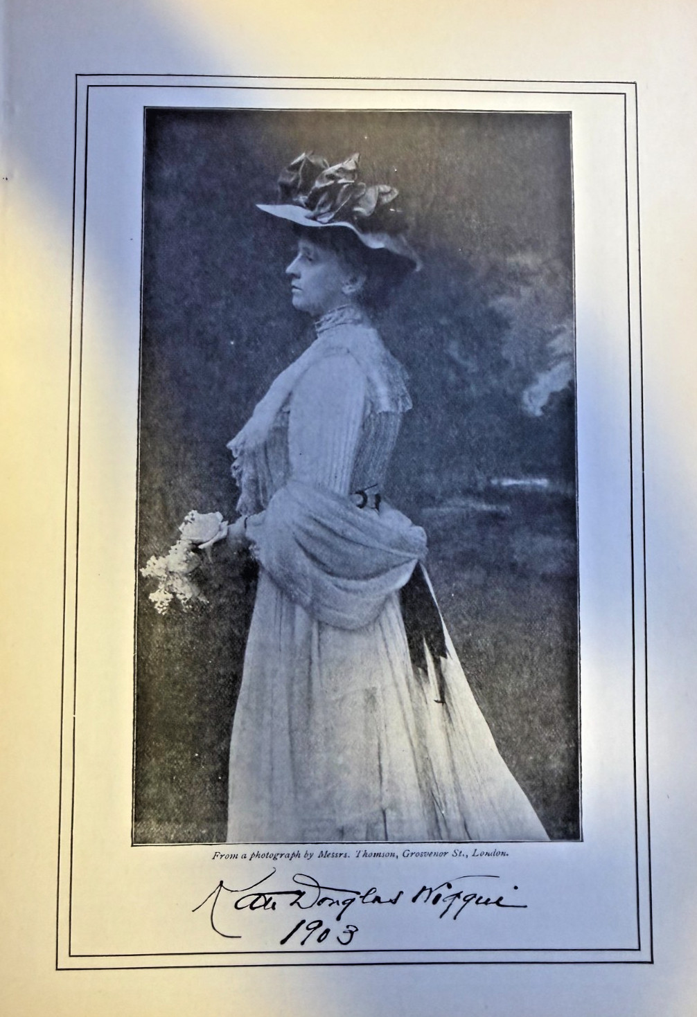 1904 Vintage Illustration Author Kate Douglas Wiggin 1904 Vintage Illustration Author Kate Douglas Wiggin