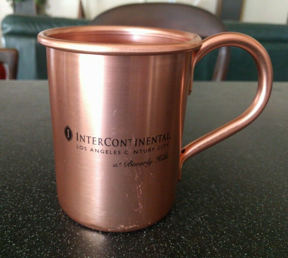 INTERCONTINENTAL HOTEL LOS ANGELES CENTURY CITY BEVERLY HILLS MOSCOW MULE CUP