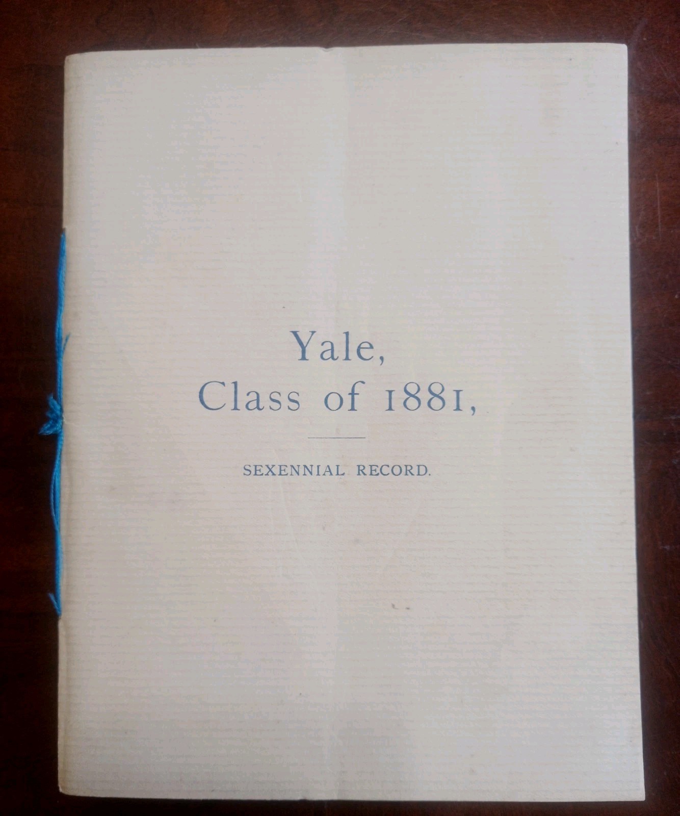 RARE Yale Class of 1881 Record Booklet - Early Black Graduate John W Manning RARE Yale Class of 1881 Record Booklet - Early Black Graduate John W Manning