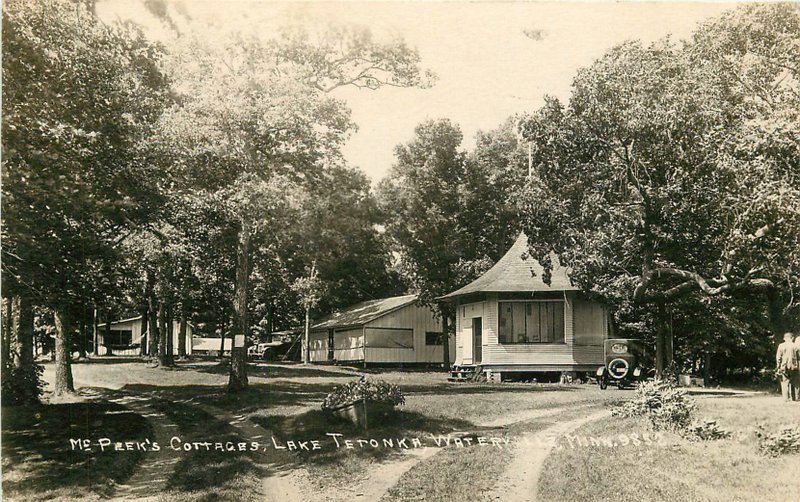C-1920s Mc Peek's Cottage Lake Teronka Waterville Minnesota RPPC Postcard 814 C-1920s Mc Peek's Cottage Lake Teronka Waterville Minnesota RPPC Postcard 814