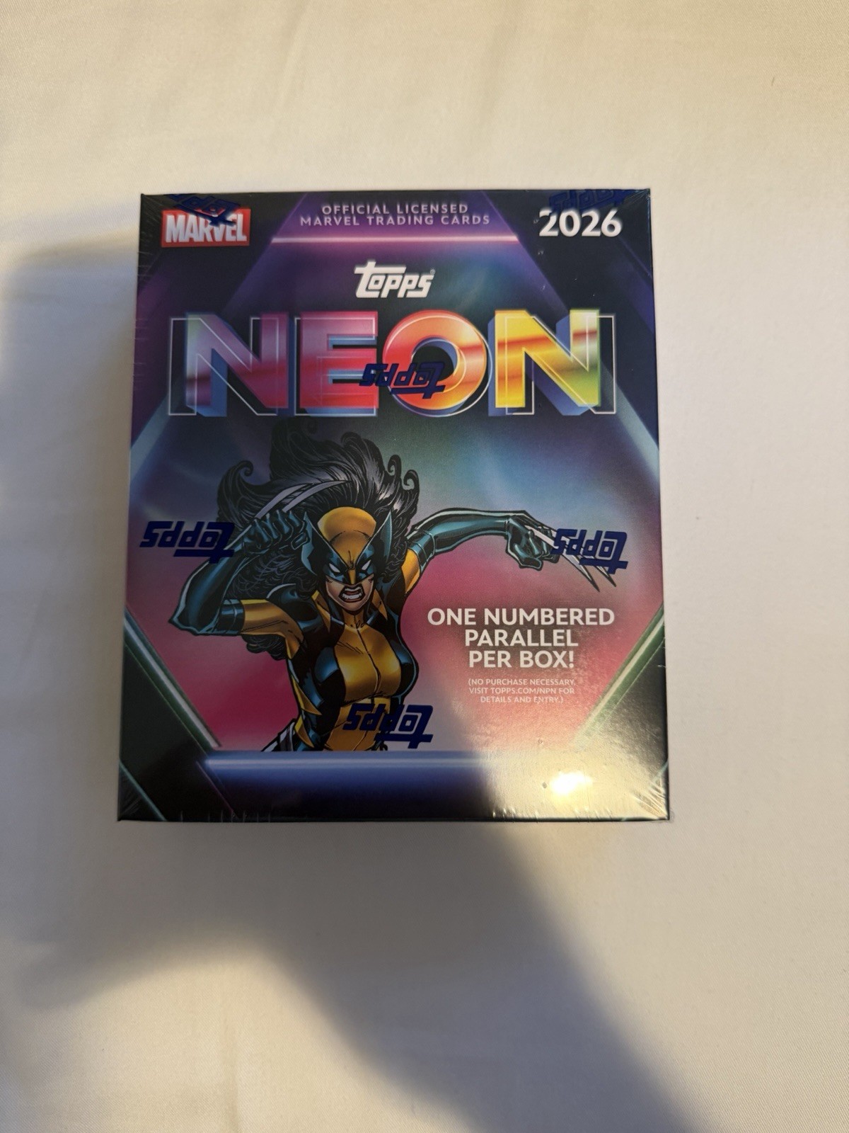 2026 Topps Neon Marvel Mega Box Brand New SHIPS NOW 2026 Topps Neon Marvel Mega Box Brand New SHIPS NOW