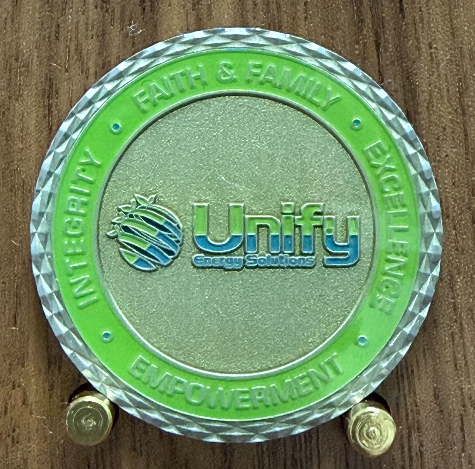 Unify Energy 2019 Unicorn Expect The Best Challenge Coin W#1 Unify Energy 2019 Unicorn Expect The Best Challenge Coin W#1
