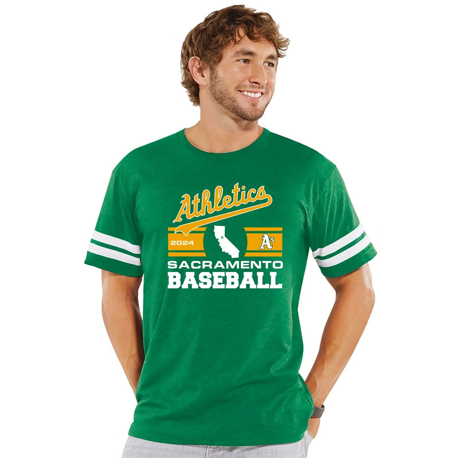 Sacramento Athletics Baseball Mens Shirt (Oakland A's)
