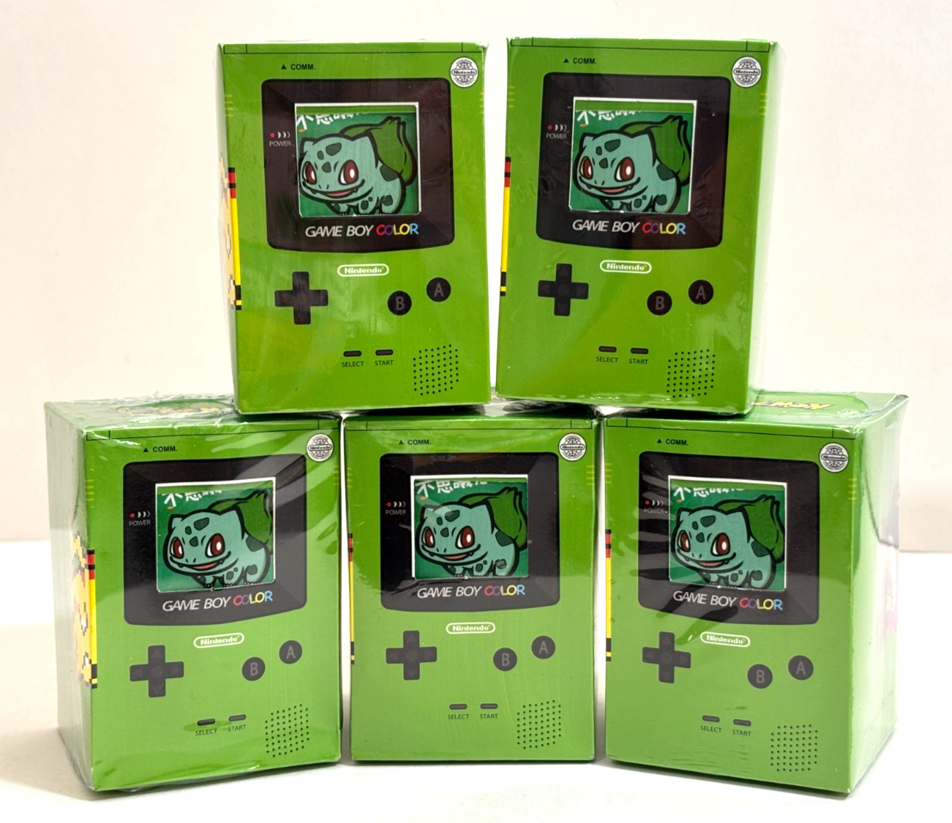 5 BOXES POKEMON GAMEBOY Green Full Set 178/178 Cards Peru Edition 2025 EEVEE