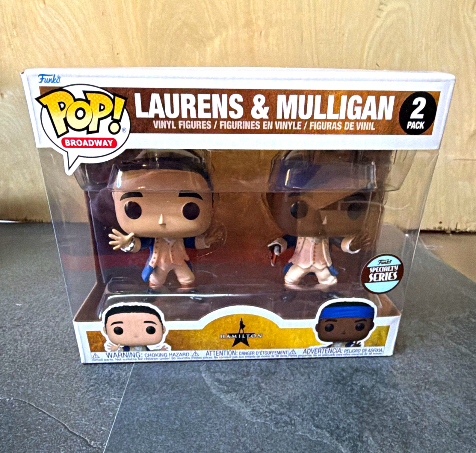 Funko Pop Broadway Hamilton Laurens & Mulligan Specialty Series 2-Pack Funko Pop Broadway Hamilton Laurens & Mulligan Specialty Series 2-Pack