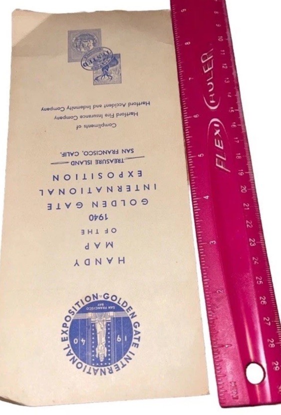 Fun Golden Gate Exposition Brochure San Francisco Worlds Fair Map 1940 Fun Golden Gate Exposition Brochure San Francisco Worlds Fair Map 1940
