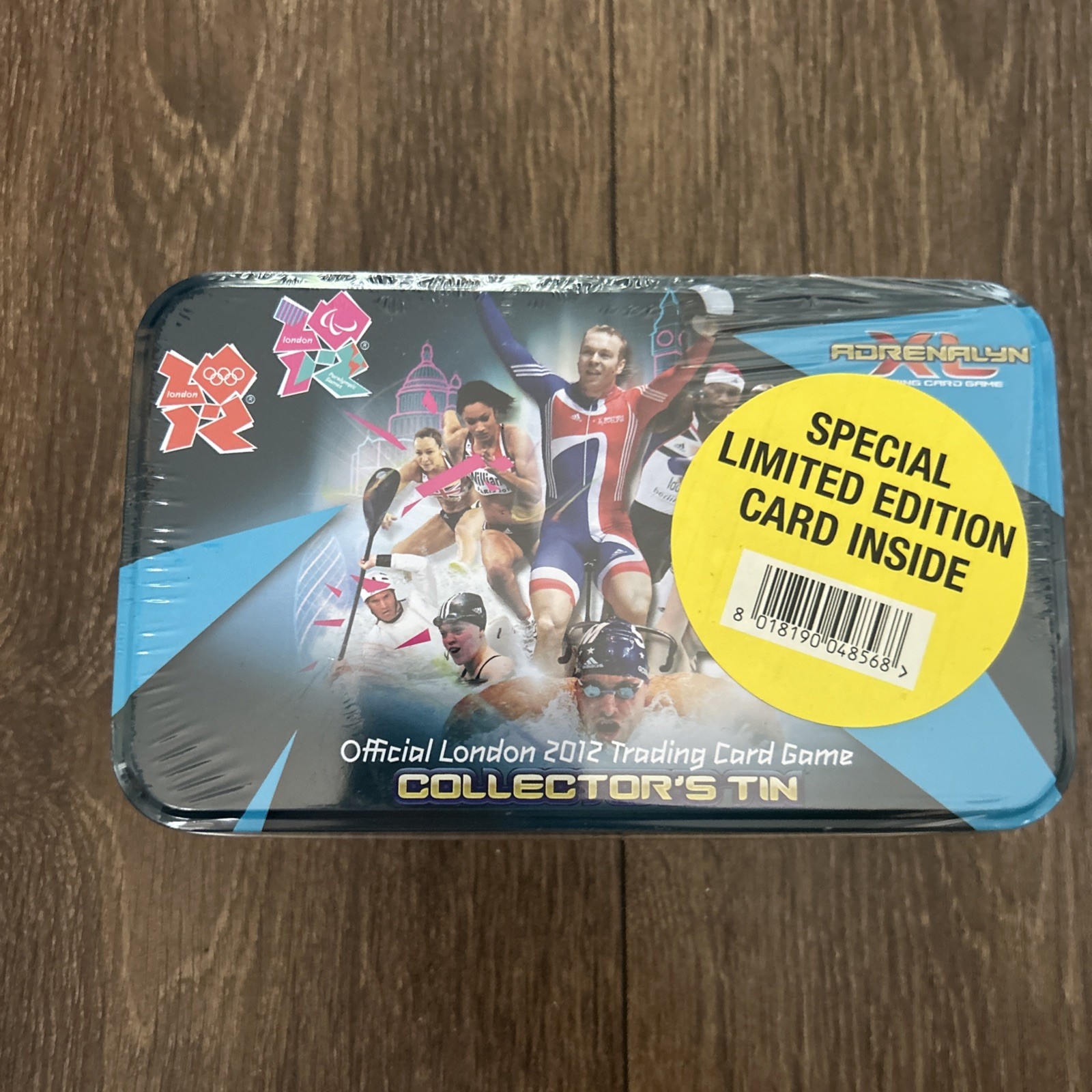 Panini Adrenalyn XL 2012 London Olympics Collectors Tin - Factory Sealed Panini Adrenalyn XL 2012 London Olympics Collectors Tin - Factory Sealed