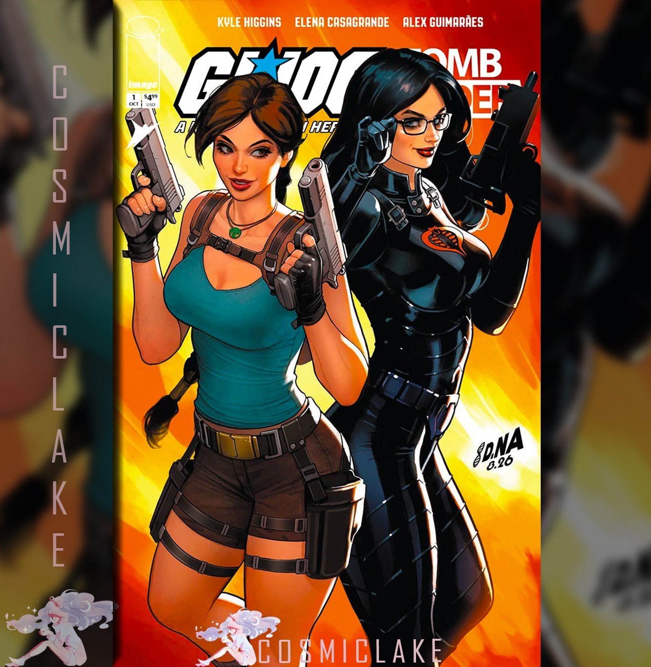 Gi Joe Real American Hero Tomb Raider #1 Nakayama Variant Presale 10/7☆