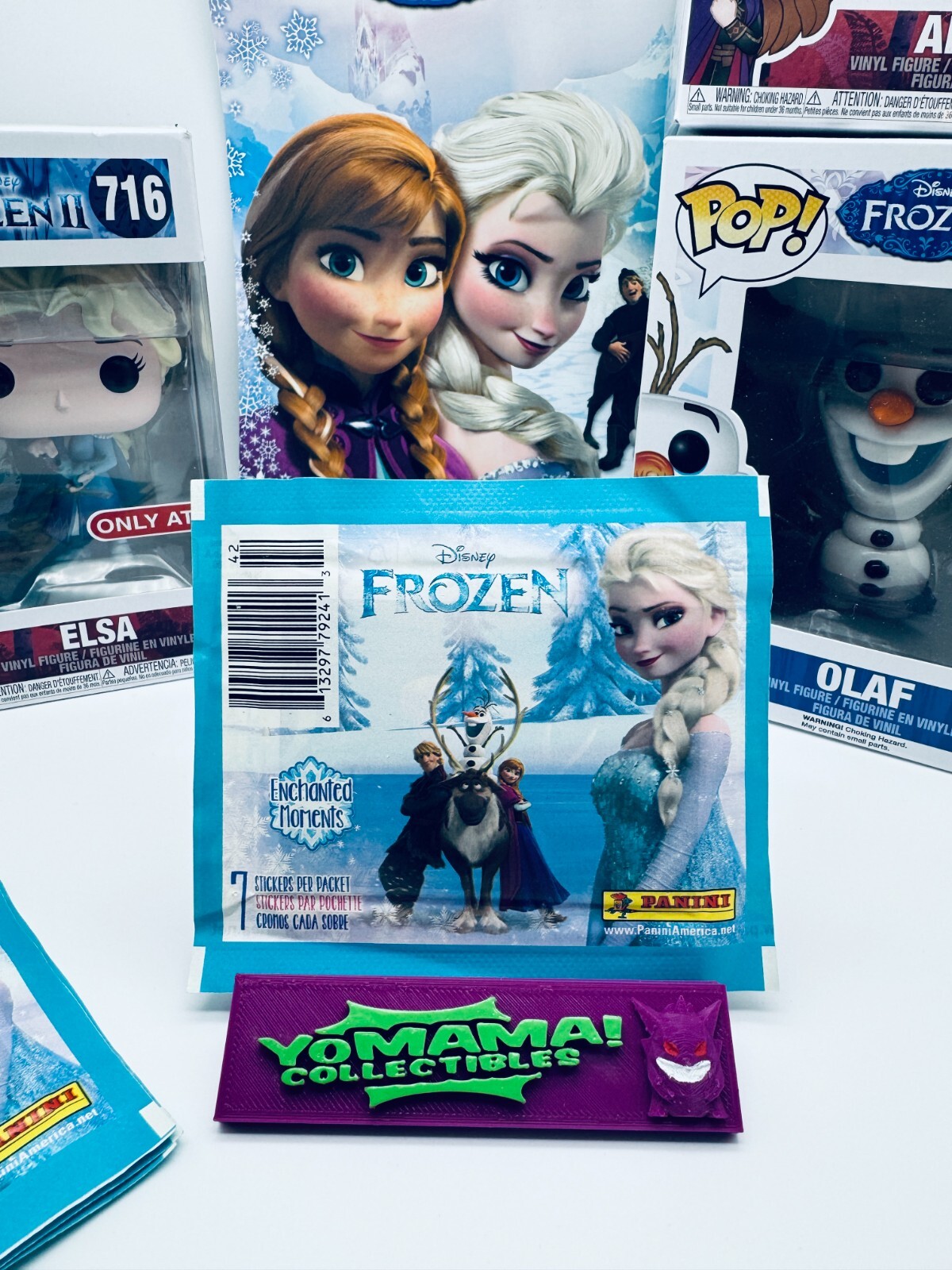 2015 Panini Disney Frozen Enchanted Moments Stickers ( 2 Packs ) +Free Gift 2015 Panini Disney Frozen Enchanted Moments Stickers ( 2 Packs ) +Free Gift