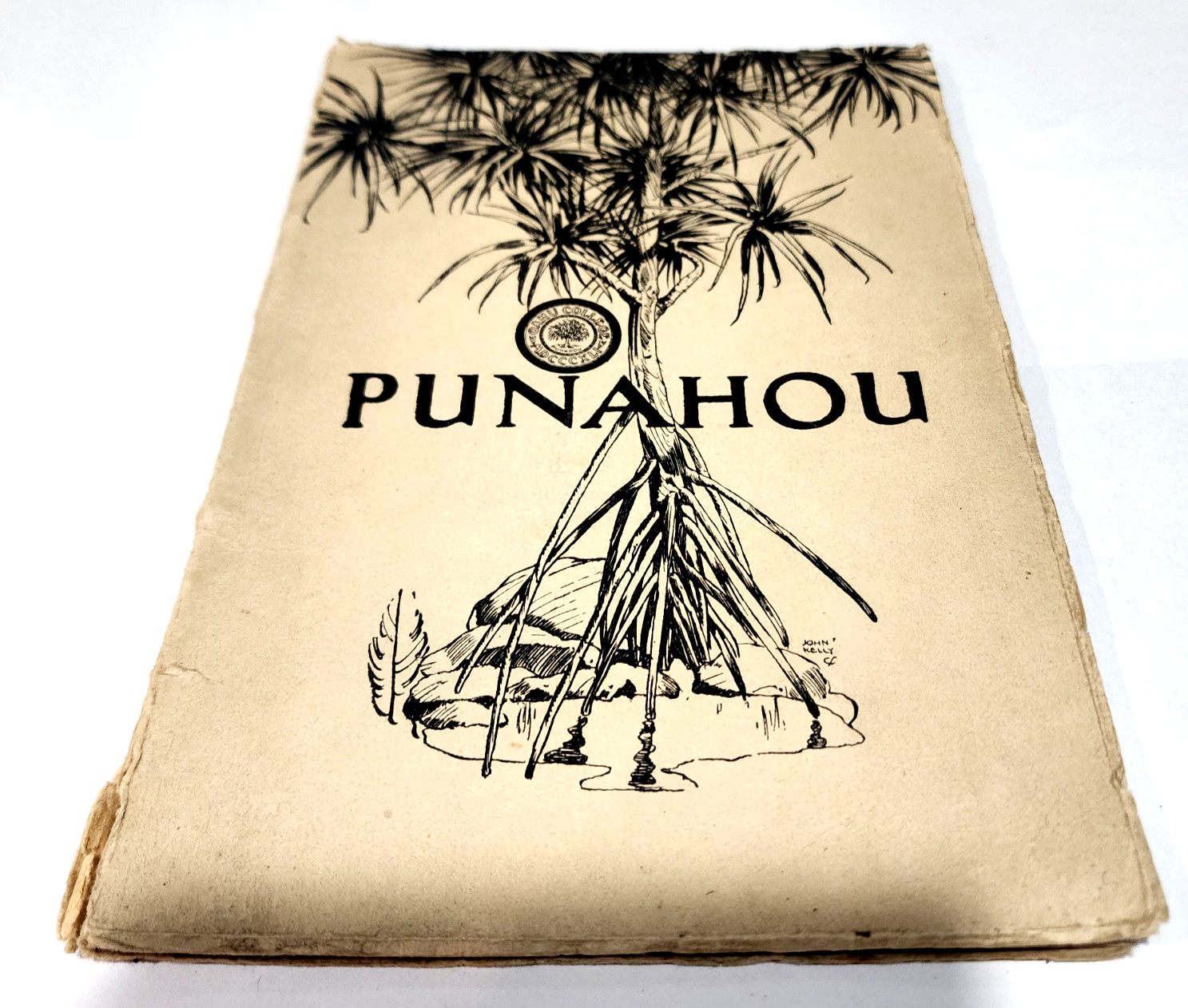 Antique 1924 1925 Punahou School Catalogue Honolulu Hawaii John Kelly Art Book Antique 1924 1925 Punahou School Catalogue Honolulu Hawaii John Kelly Art Book