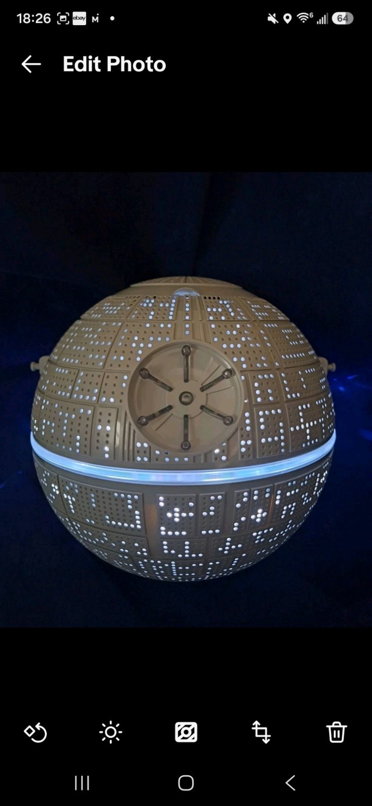 🔥Disney Star Wars Death Star Popcorn Bucket🔥 BRAND NEW NEVER TOUCHED 🔥Disney Star Wars Death Star Popcorn Bucket🔥 BRAND NEW NEVER TOUCHED
