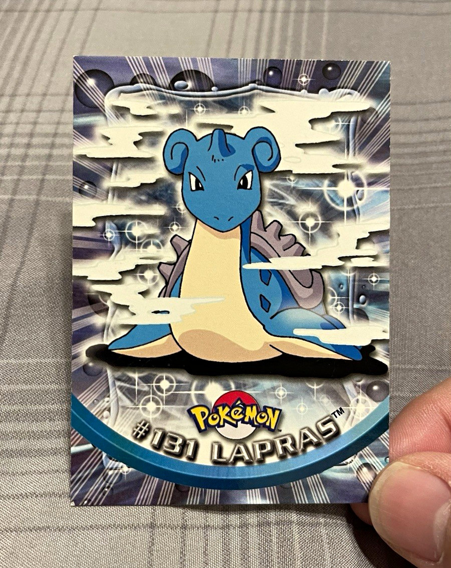 Pokémon TCG Lapras #131 2000 Topps TV NM