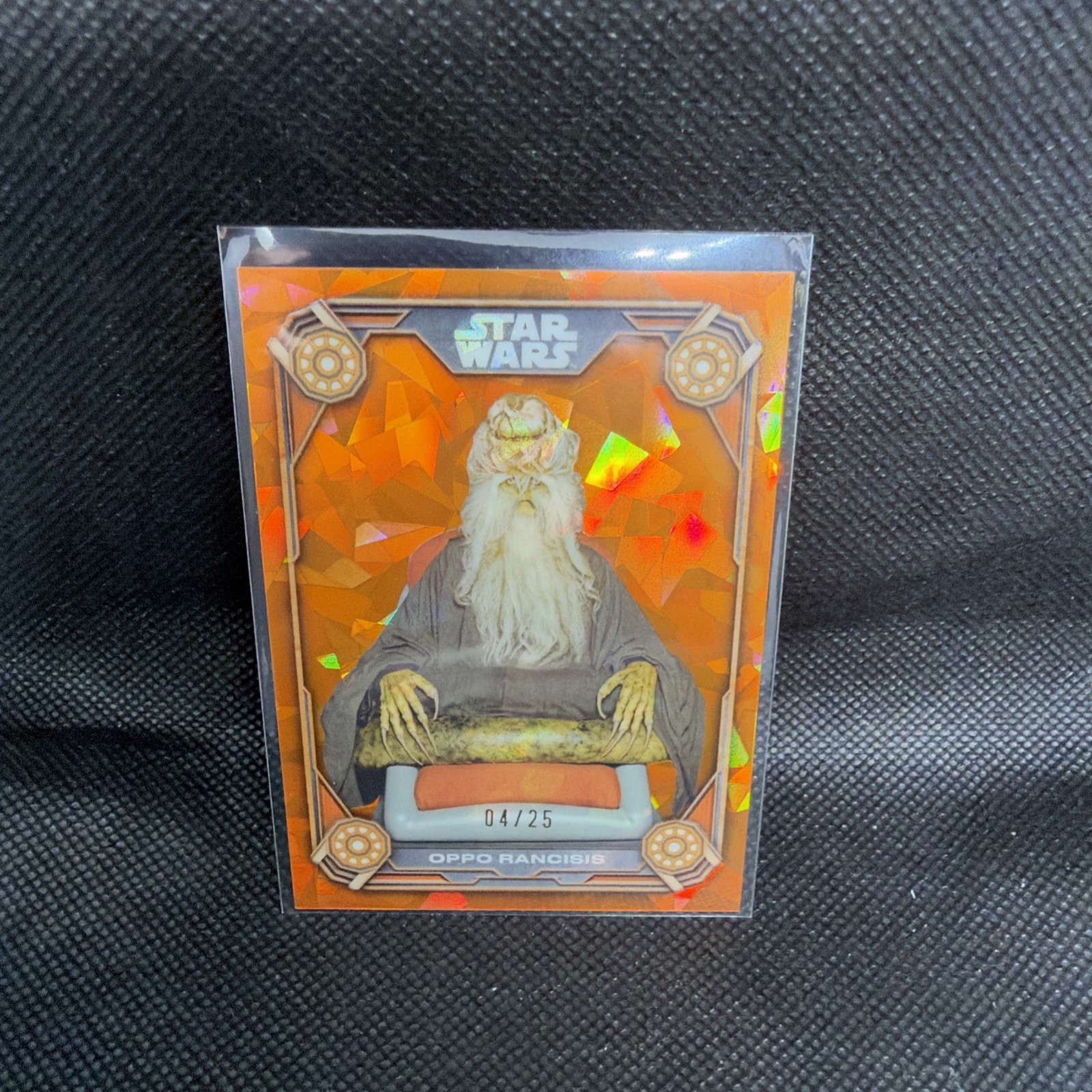 2024 Topps Chrome Sapphire Star Wars Oppo Rancisis Orange Refractor /25 #JC-8 2024 Topps Chrome Sapphire Star Wars Oppo Rancisis Orange Refractor /25 #JC-8
