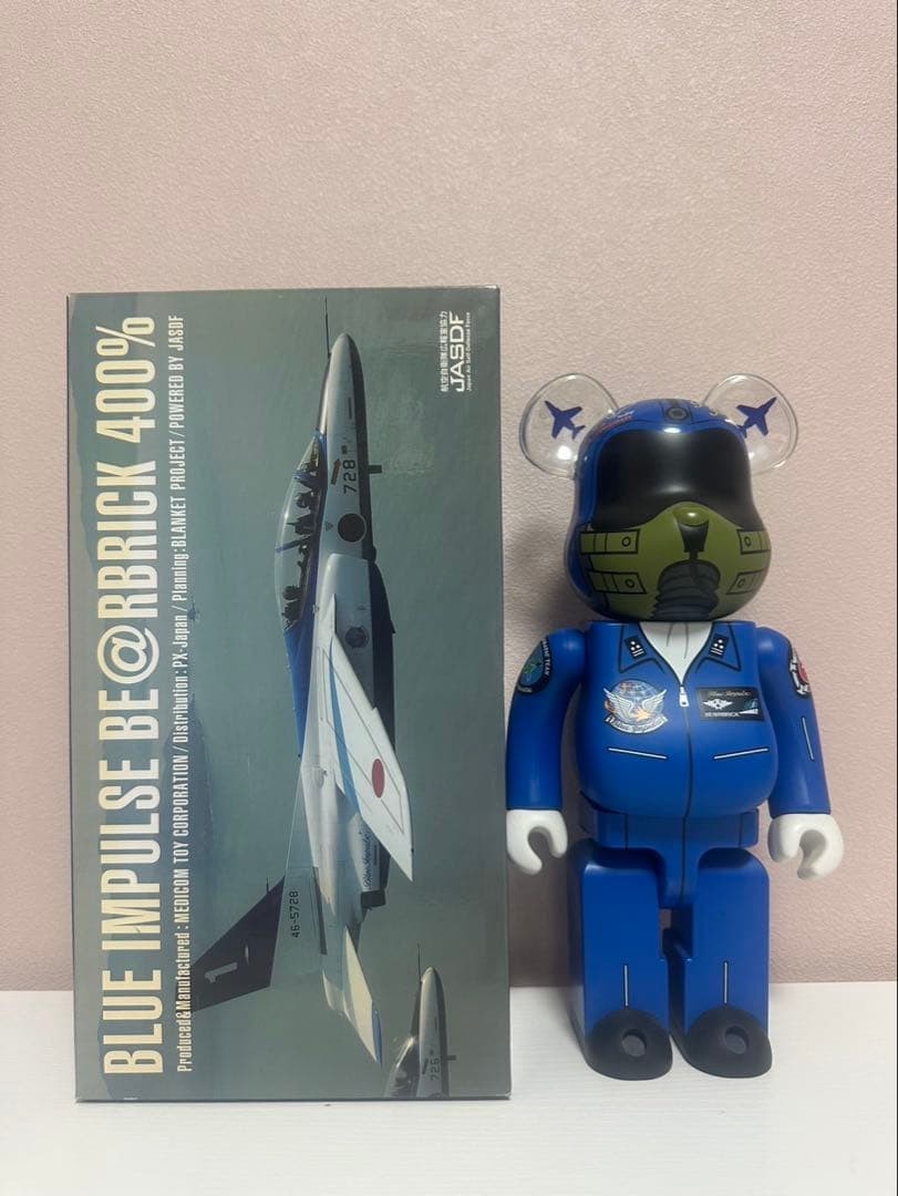 Bearbrick 400% BLUE IMPULSE Blue Impulse
