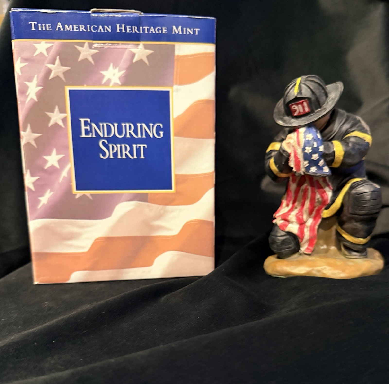 The American Heritage Mint 911 Enduring Spirit Fire Fighter Statue Multi-Color The American Heritage Mint 911 Enduring Spirit Fire Fighter Statue Multi-Color