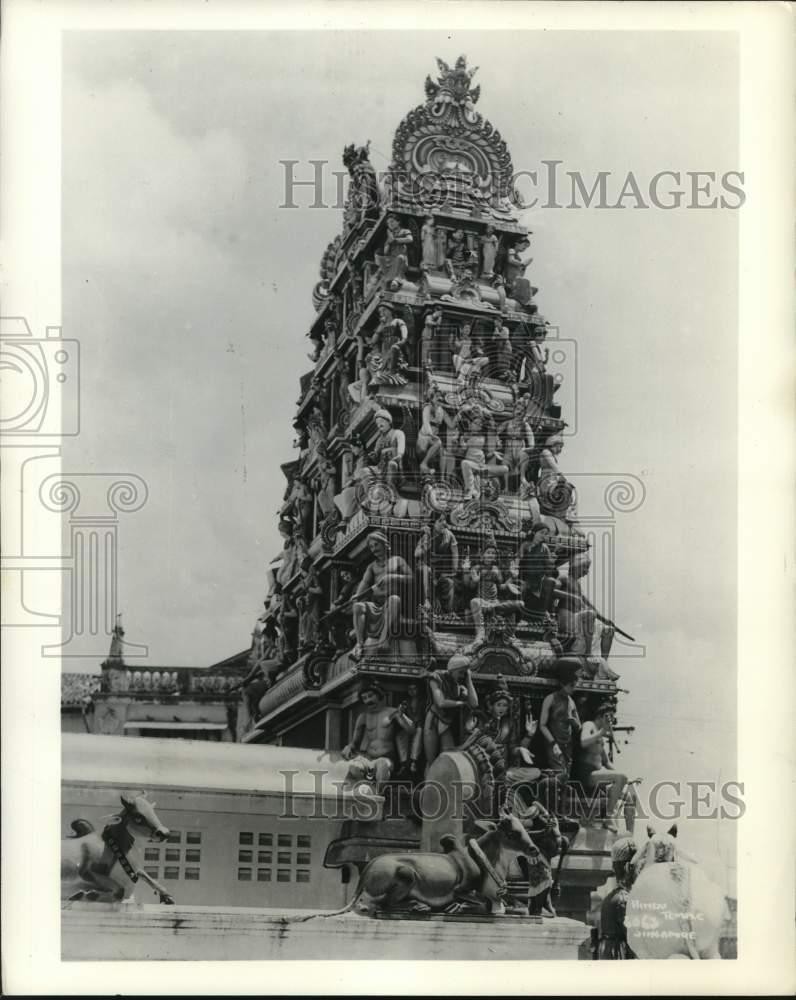 1982 Press Photo Chettiar Hindu Temple in Singapore - lrx64288