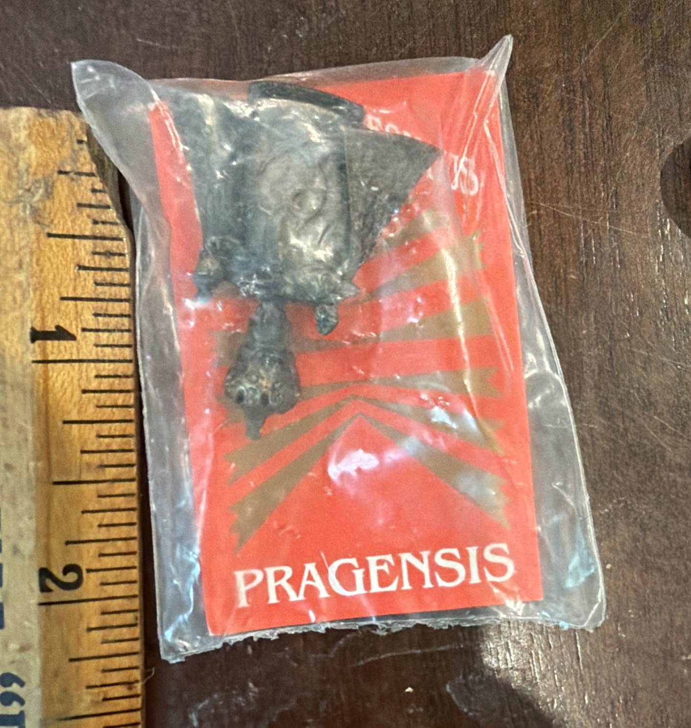 Vintage Infant Jesus of Prague PRAGENSIS Metal Pin Badge New Sealed on Card