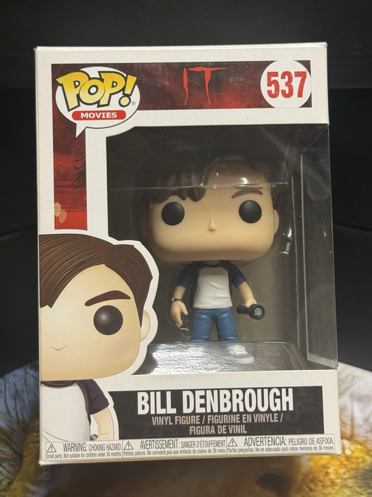 Bill Denbrough Funko Pop Vinyl: Movies IT #537