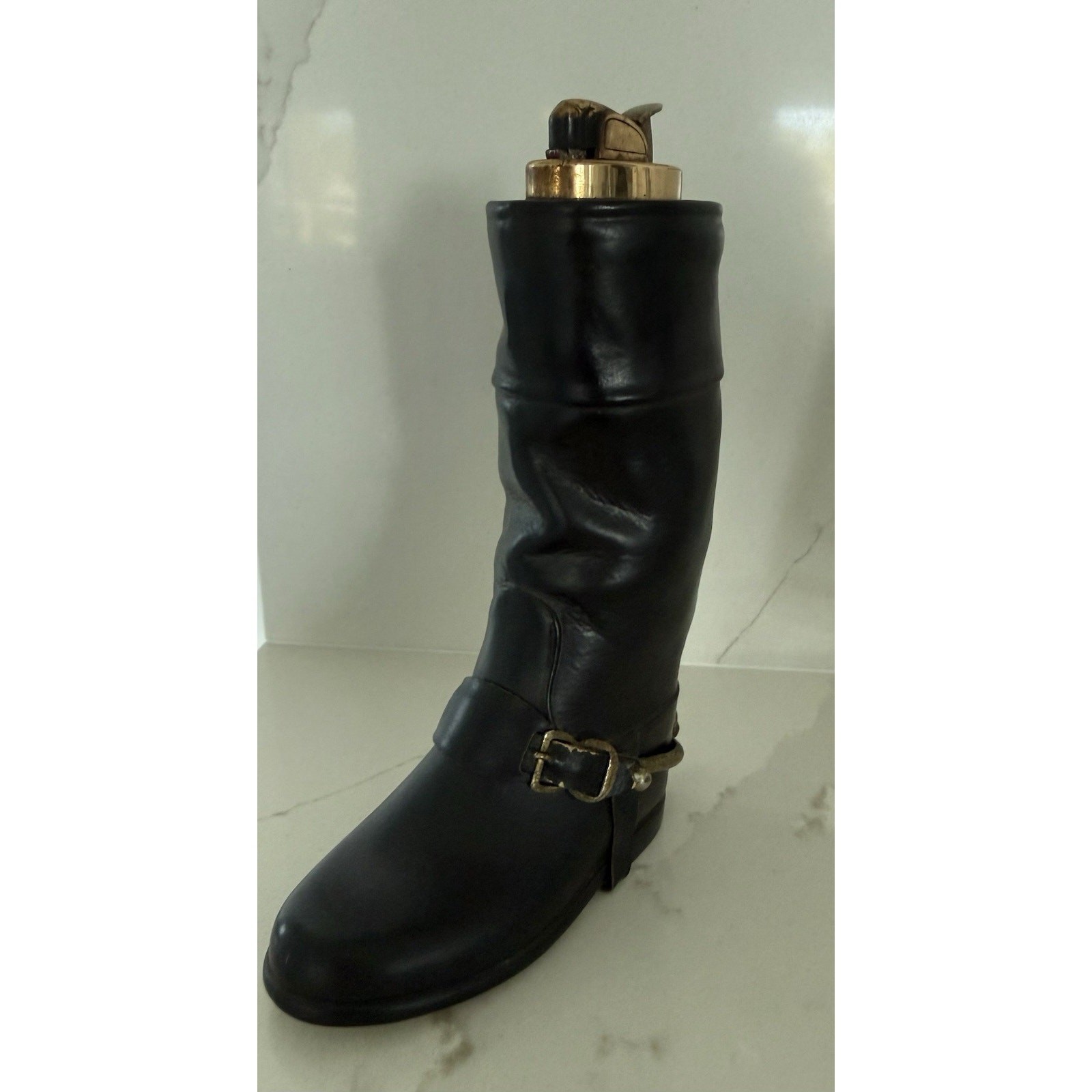 Antique English Riding Boot Lighter Antique English Riding Boot Lighter