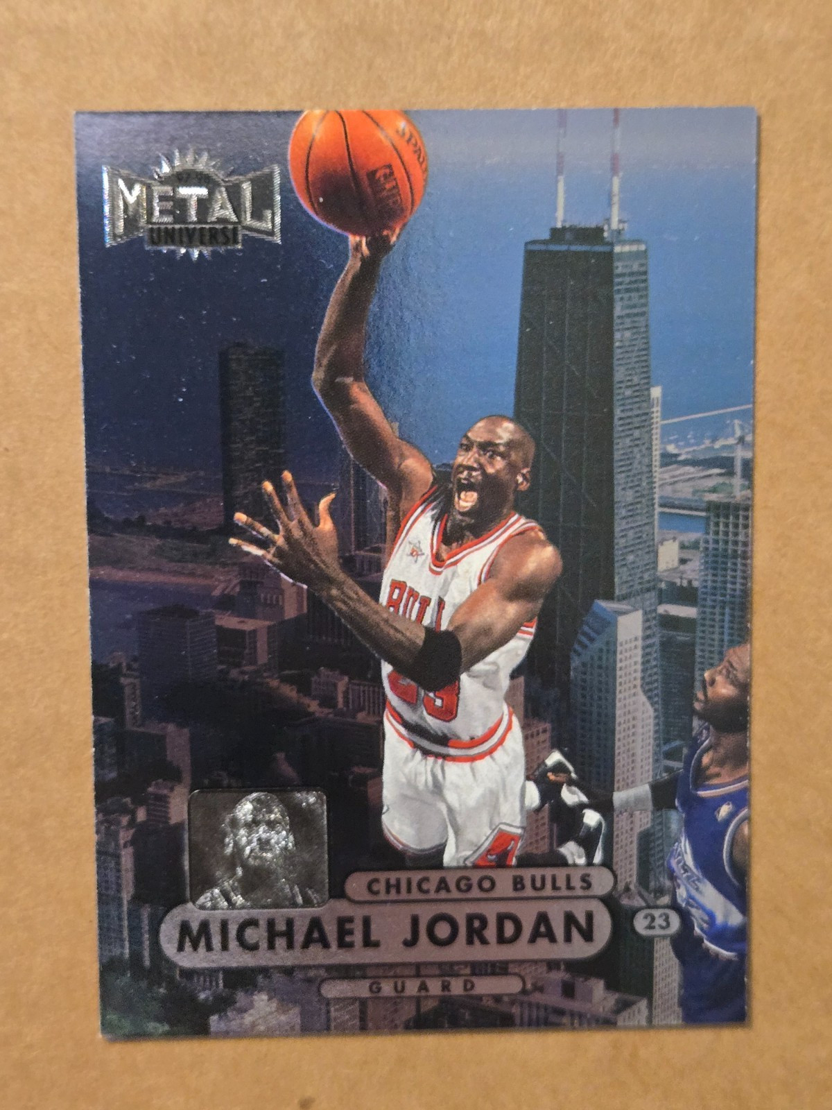 1997-98 Skybox Metal Universe Championship Michael Jordan #23 Chicago Bulls 1997-98 Skybox Metal Universe Championship Michael Jordan #23 Chicago Bulls