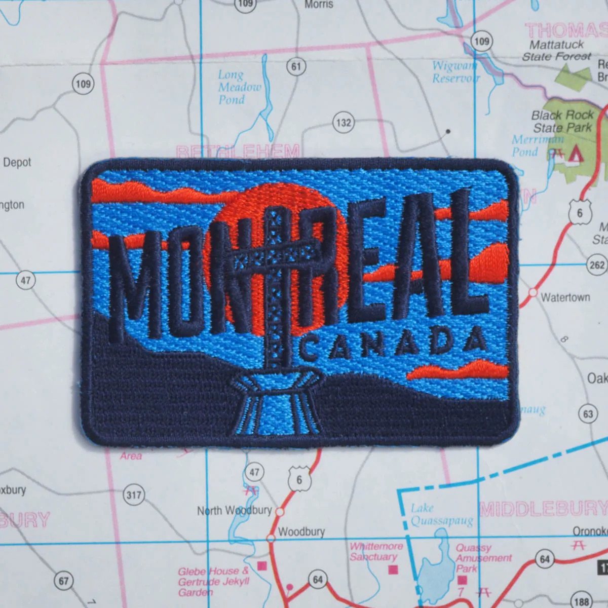 Montreal Quebec Iron On Patch