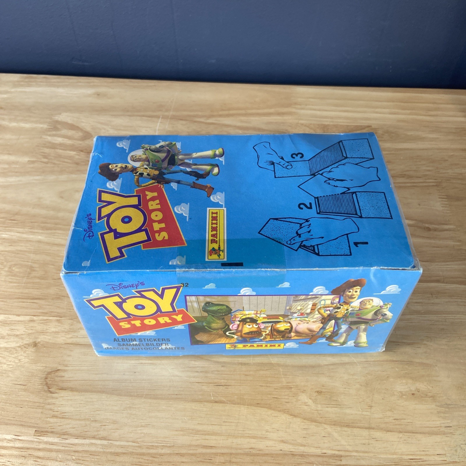 Toy Story Factory Sealed Sticker Box 100 Packs Disney Panini Toy Story Factory Sealed Sticker Box 100 Packs Disney Panini