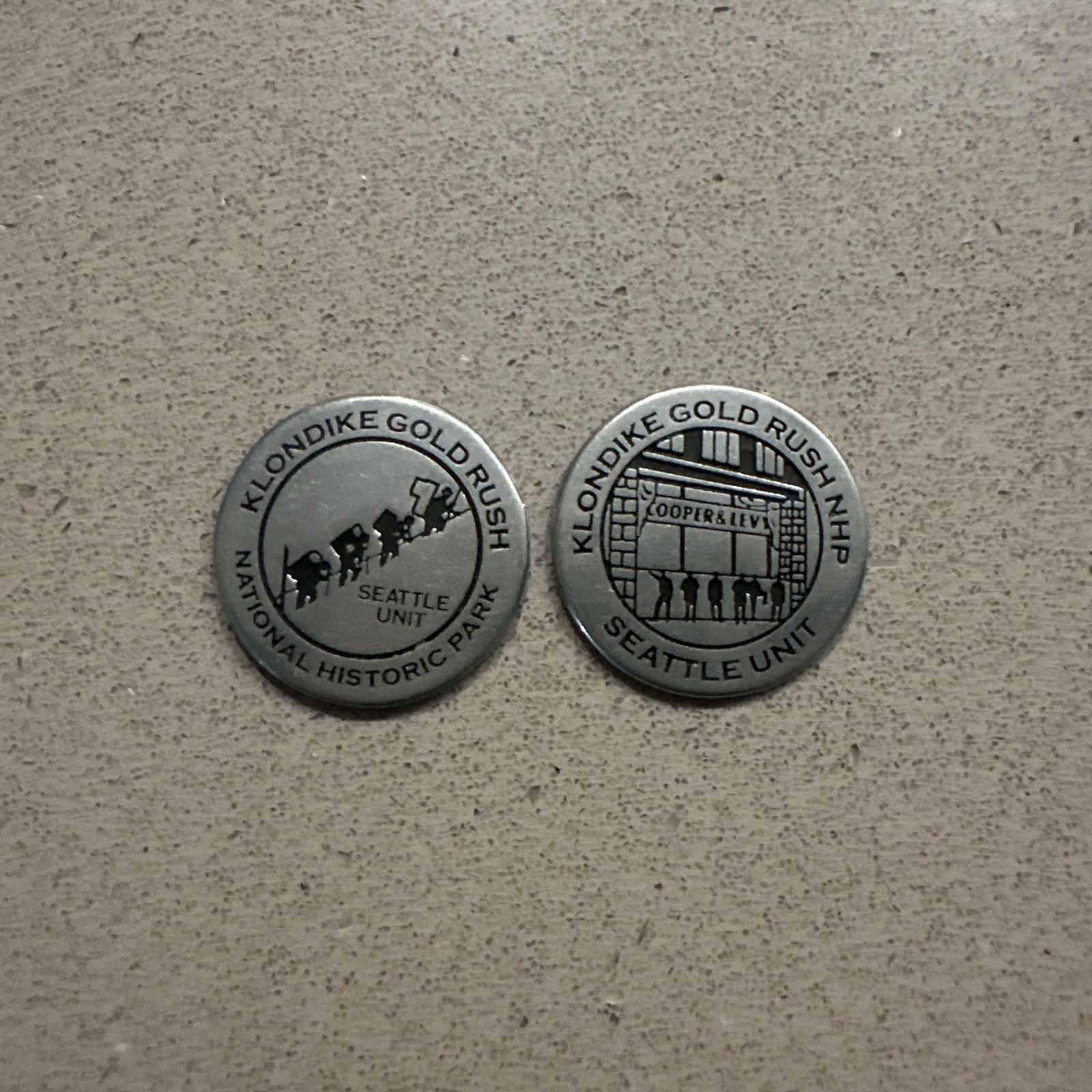 Klondike Gold Rush National Historic Park -Seattle Unit NPS Token Klondike Gold Rush National Historic Park -Seattle Unit NPS Token