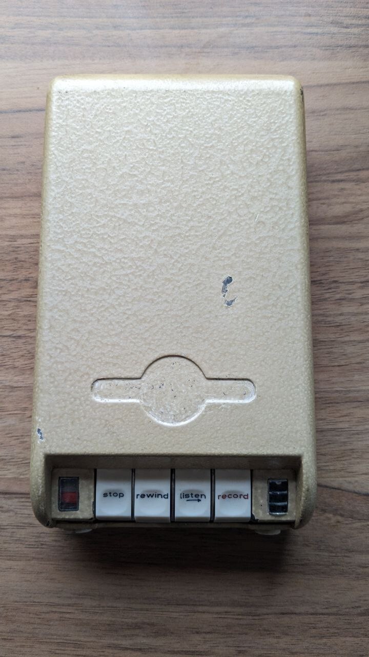 Protona minifon miniature tape recorder, spy technology, vintage. Protona minifon miniature tape recorder, spy technology, vintage.
