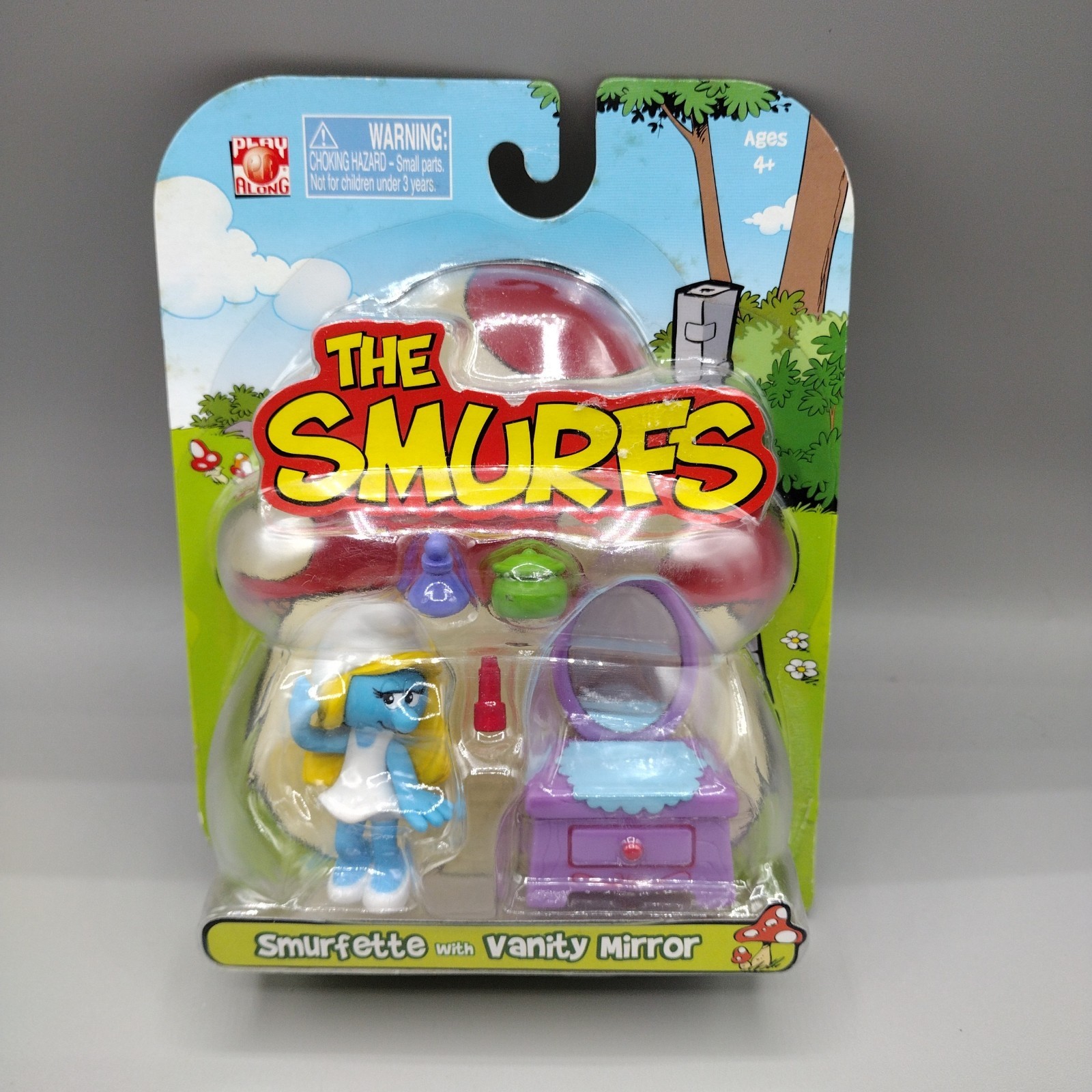 The Smurfs Smurfette with Vanity Mirror Jakks 2008 Brand New Sealed Toy NIP The Smurfs Smurfette with Vanity Mirror Jakks 2008 Brand New Sealed Toy NIP