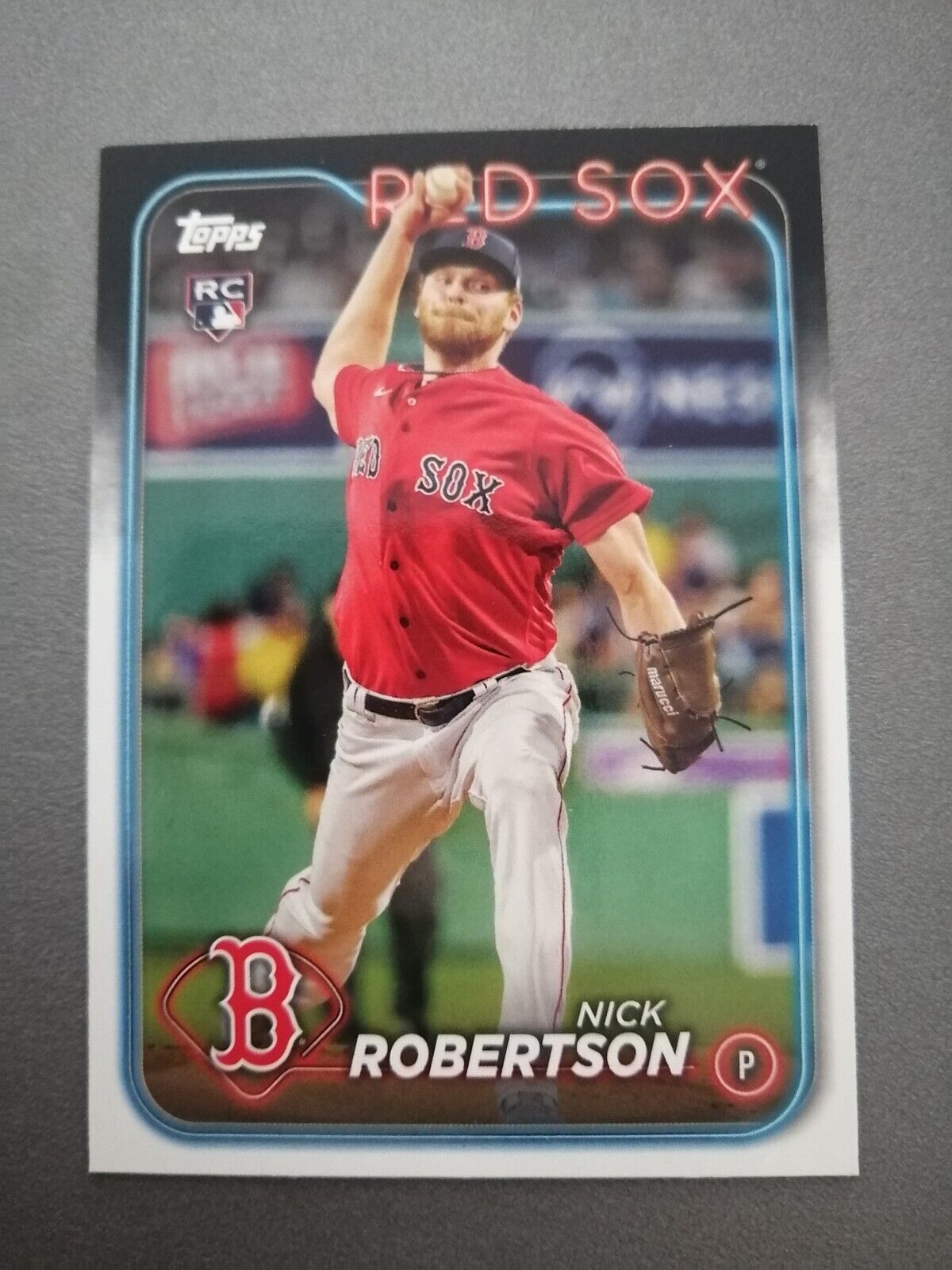 2024 Topps Series 1 Nick Robertson RC Red Sox