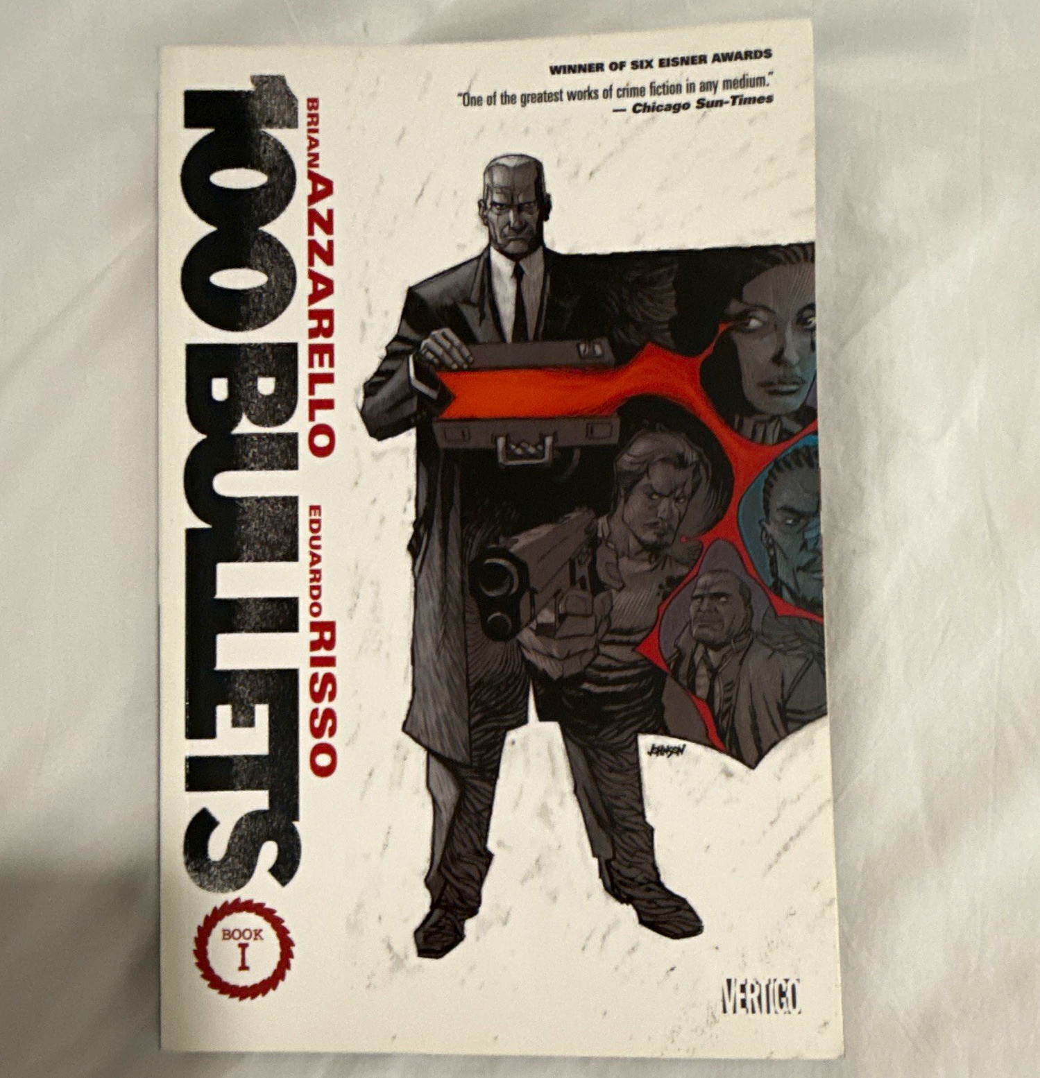 100 Bullets Book 1 Trade Paperback Graphic Novel Brian Azzarello 100 Bullets Book 1 Trade Paperback Graphic Novel Brian Azzarello