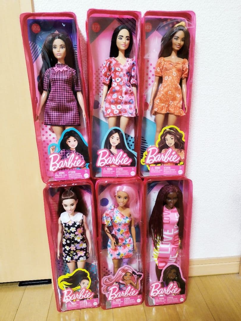 [*Opened productSold separately⭕] 6 Barbie Fashionistas