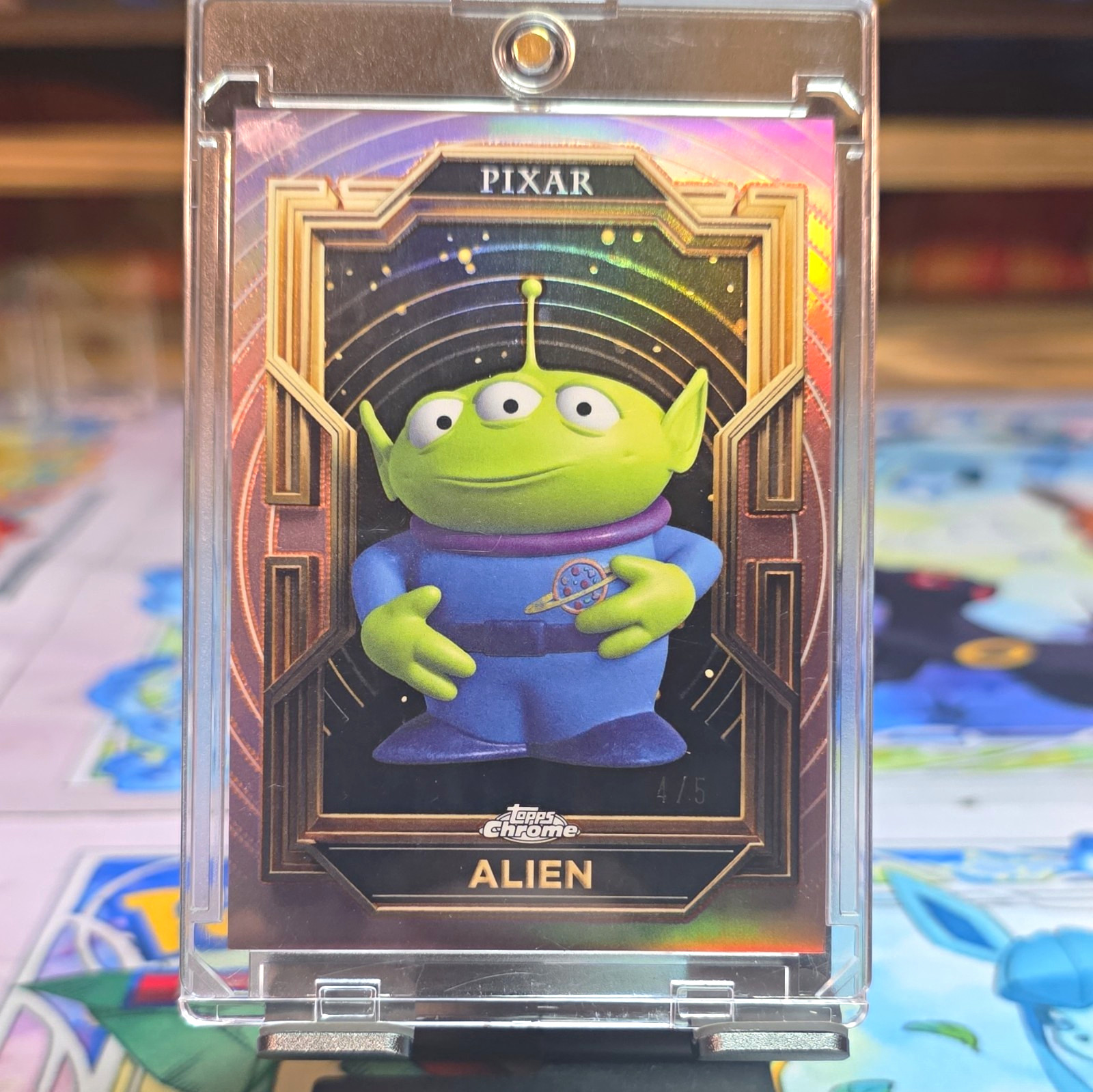 2025 Topps Pixar Gold Alien /5