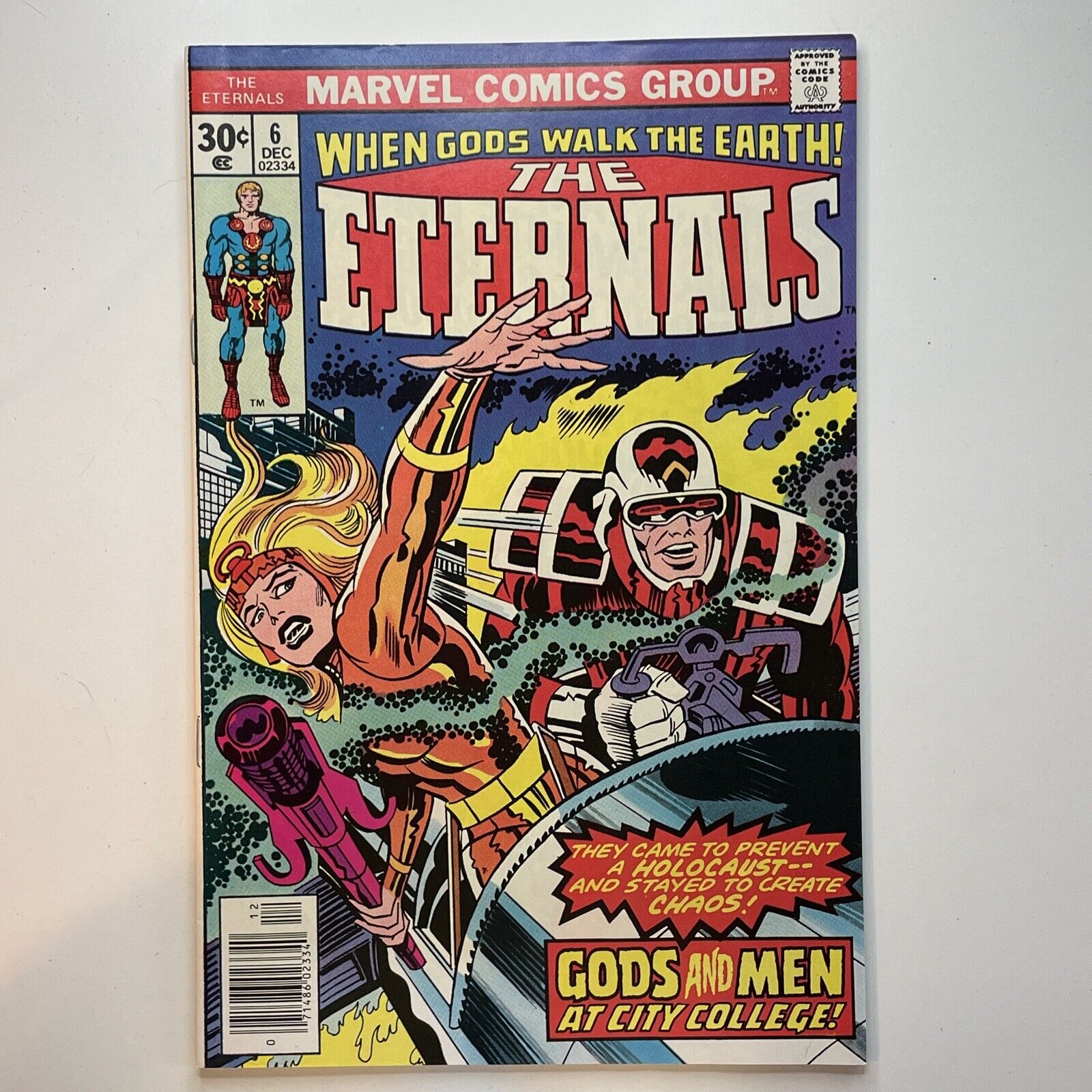 Eternals # 6 - Jack Kirby cover & art NM Cond.