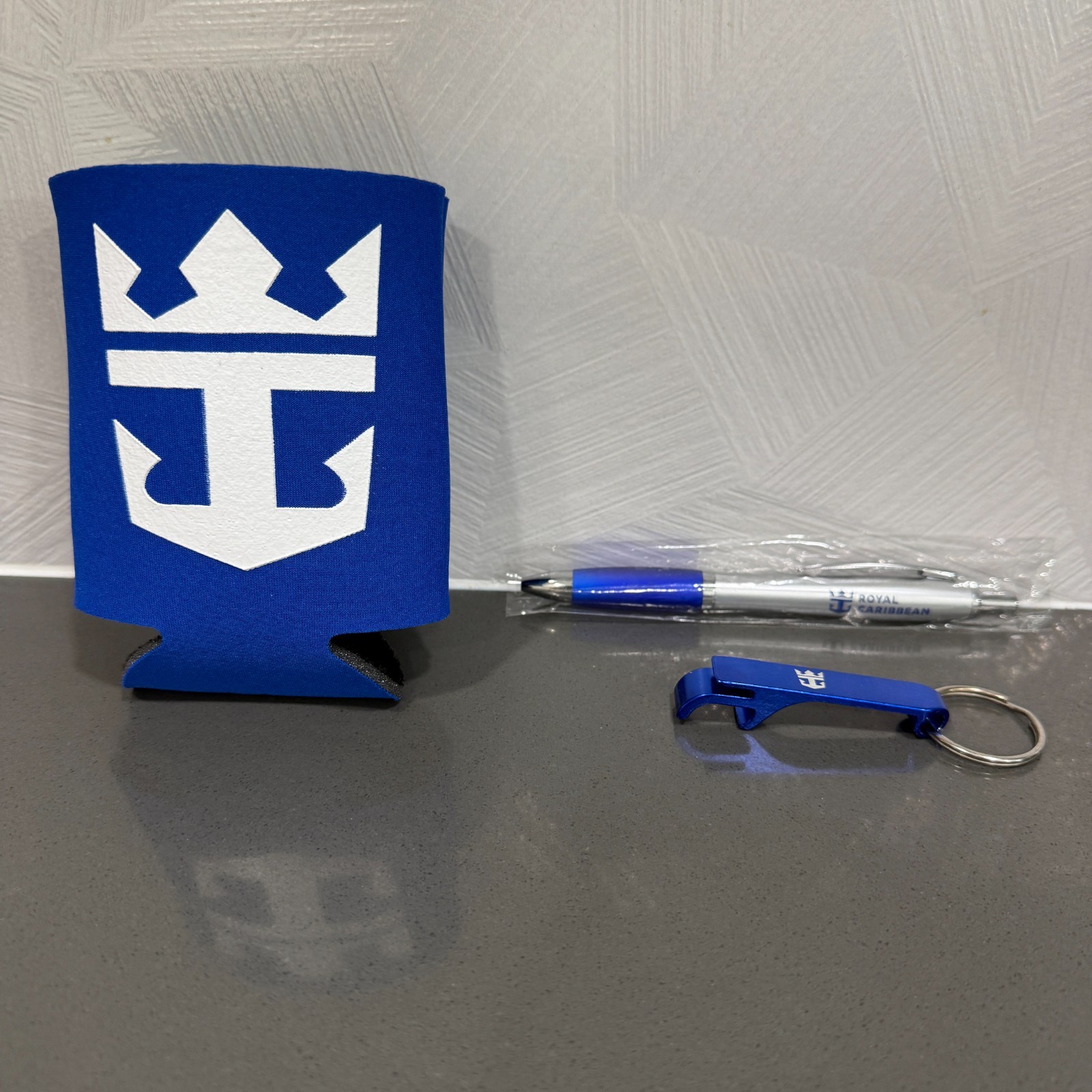 Royal Caribbean Kit Casino Starter Pack Gift Set - Can Cooler Koozie Pen Opener Royal Caribbean Kit Casino Starter Pack Gift Set - Can Cooler Koozie Pen Opener
