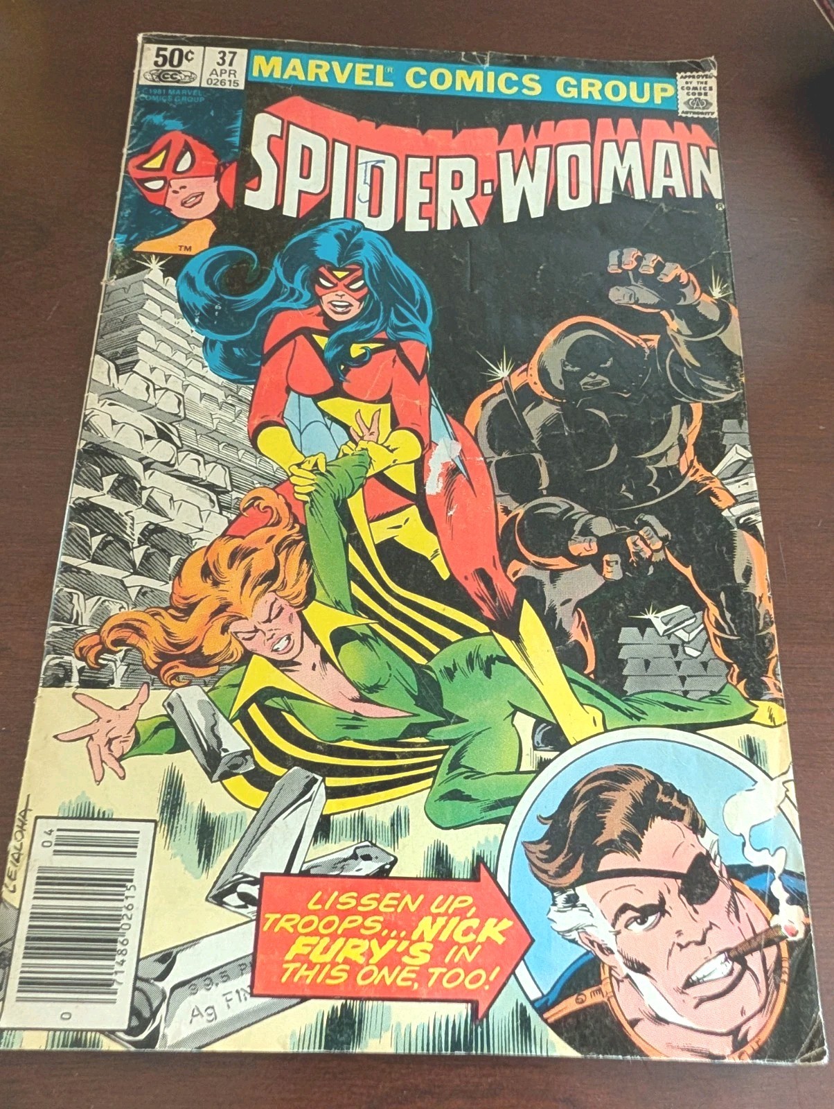 Spider-Woman 37 DIRECT 1st App Siryn Marvel Comics Bronze Age 1981