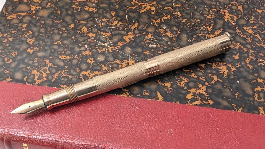 Antique 1920s Wahl Gold Filled Ring Top Fountain Pen  #2 Nib Excellent Condition