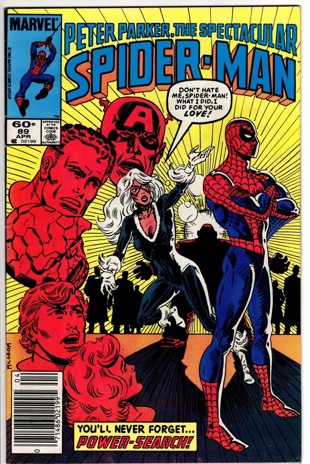 SPECTACULAR SPIDER-MAN #89 (1984) Marvel, Bronze Age: Newsstand: VF-
