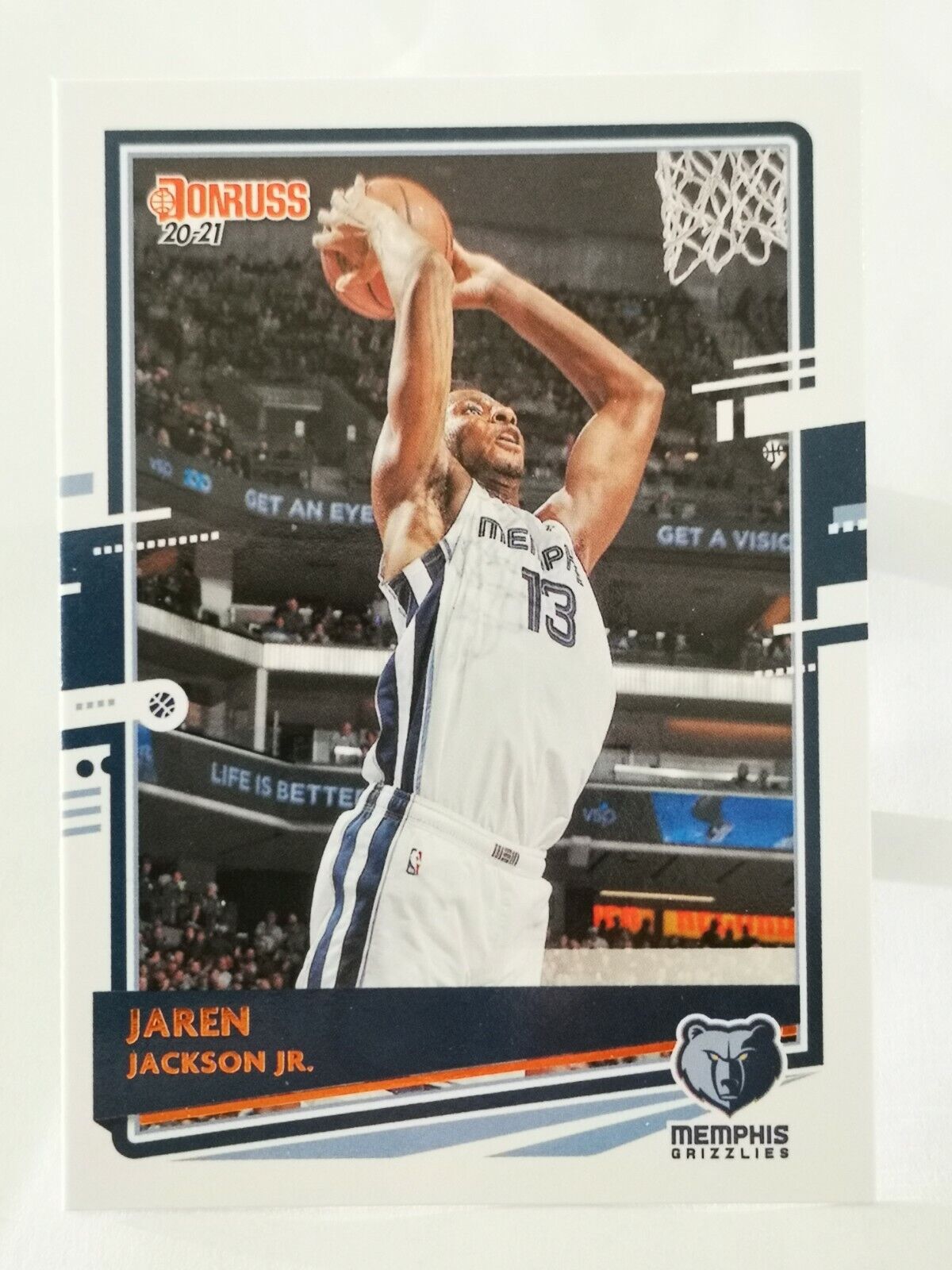 2020-21 Panini Donruss N11 NBA Trading Card #17 Grizzlies Jaren Jackson Jr