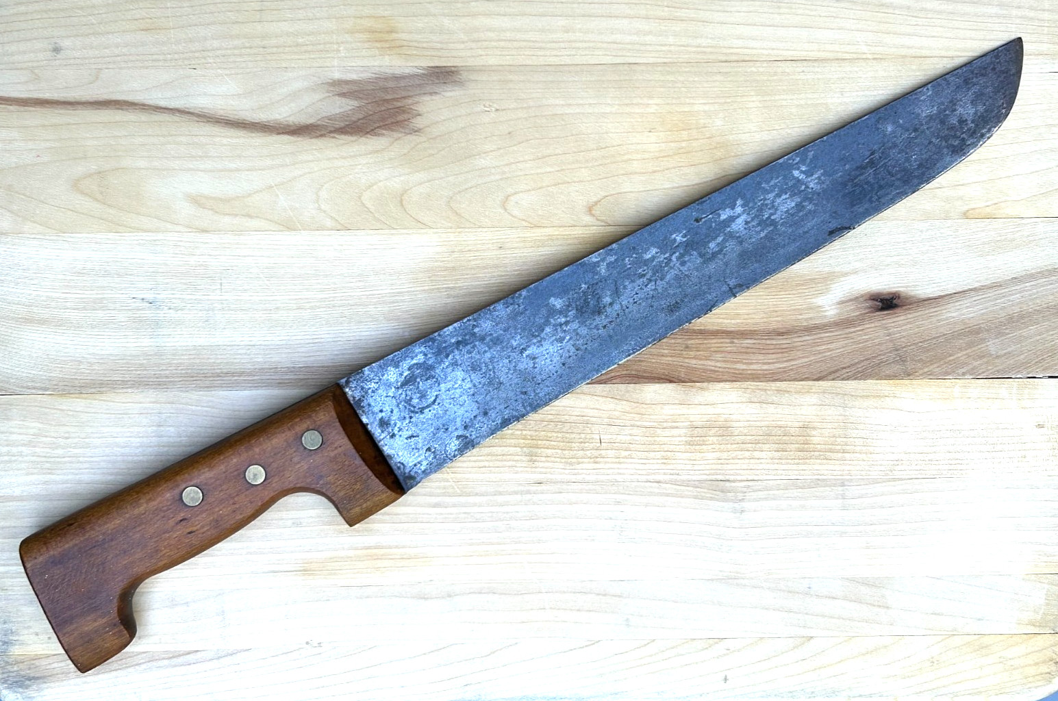 1950s Vintage Sabatier Jeune Large French Carving/Slicing Knife, 13 1/4” Blade 1950s Vintage Sabatier Jeune Large French Carving/Slicing Knife, 13 1/4” Blade