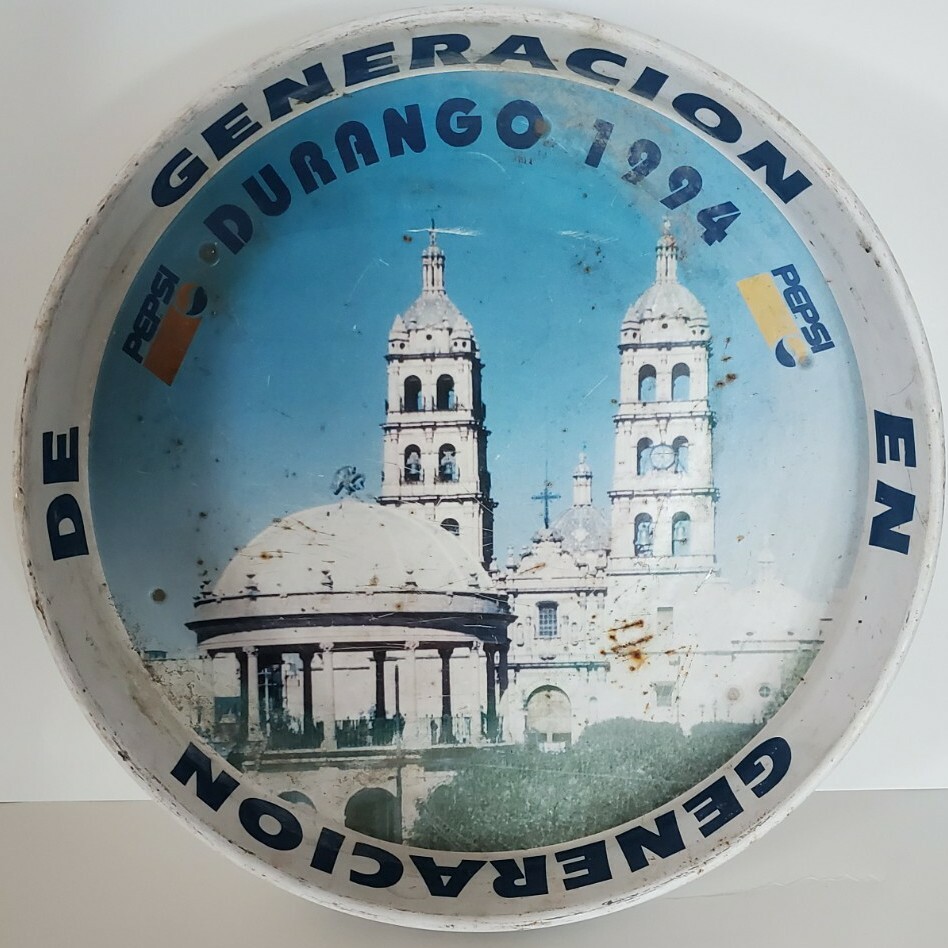 Vintage Pepsi Cola Durango Mexico Serving Tray Vintage Pepsi Cola Durango Mexico Serving Tray