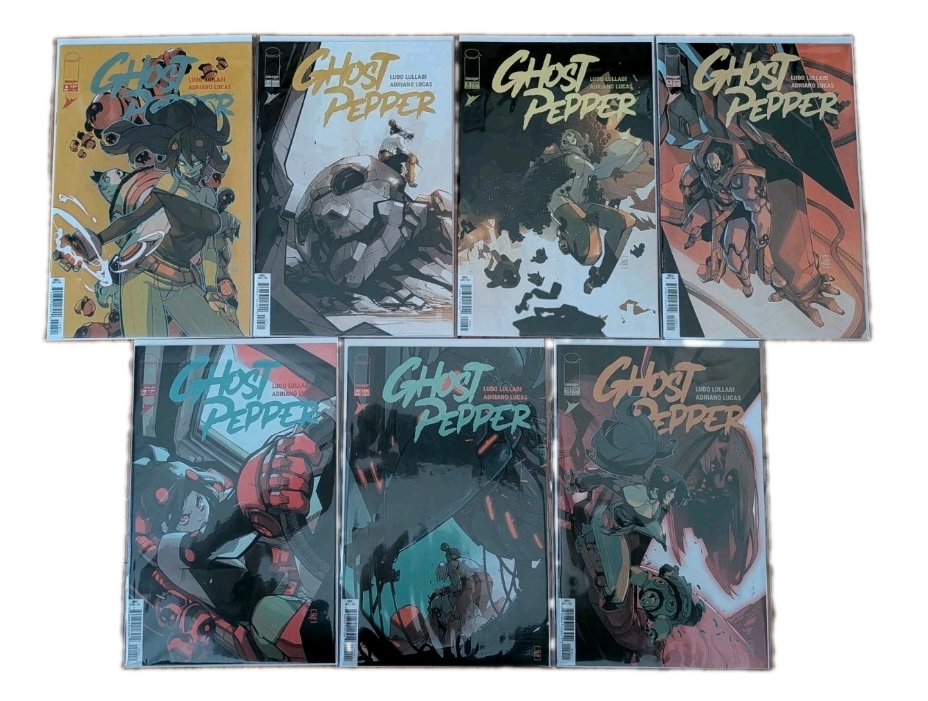GHOST PEPPER (2025) #6 7 8 9 10 11 12 VF+ COMPLETE ARC SET IMAGE COMICS GHOST PEPPER (2025) #6 7 8 9 10 11 12 VF+ COMPLETE ARC SET IMAGE COMICS